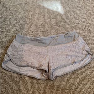 Lululemon shorts, patterned